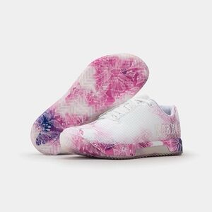 NOBULL Impact Training Shoes - Mulberry Watercolor Floral - Women's 6.5